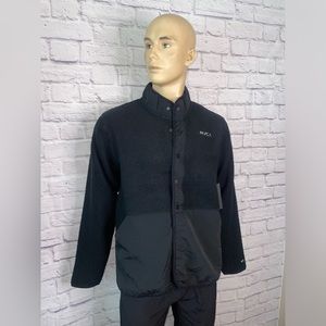 🔥RVCA Sport Fleece Jacket Size Large